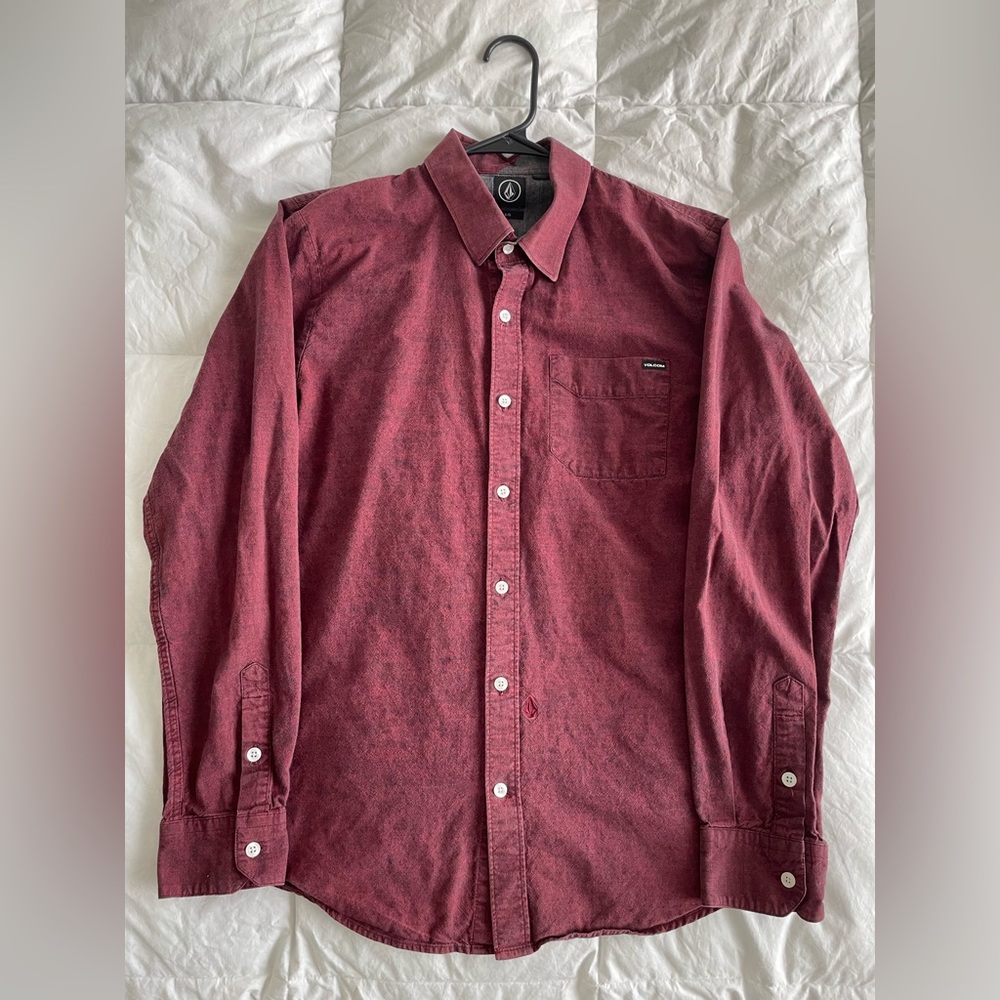 Volcom long sleeve casual button down
